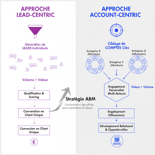 lead-centric vs account-centric
